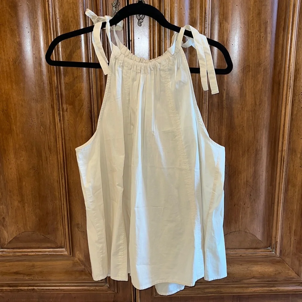 H&M Flared Ruched Tie Top Cami - Picture 3 of 9